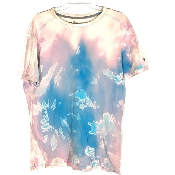 Kuhl Other - KUHL Acid Wash Purple Tie Dye Large Tee Shirt SOft
